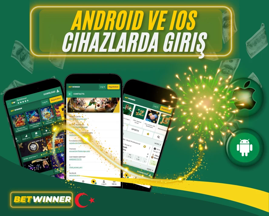 Android ve iOS Cihazlarda Giriş